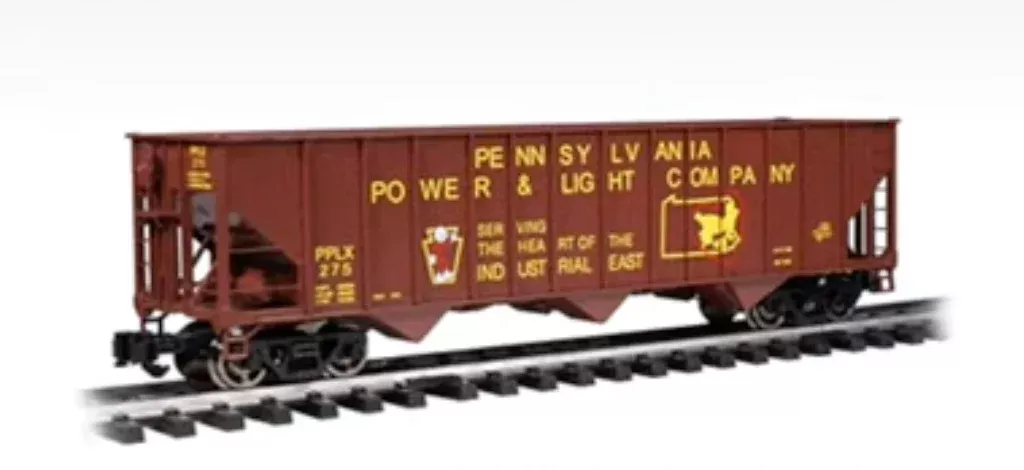 Bachmann Big Hauler 93652 G Scale (1:29) 100 Ton 3 Bay Hopper Pennsylvania Power & Light PPLX 275