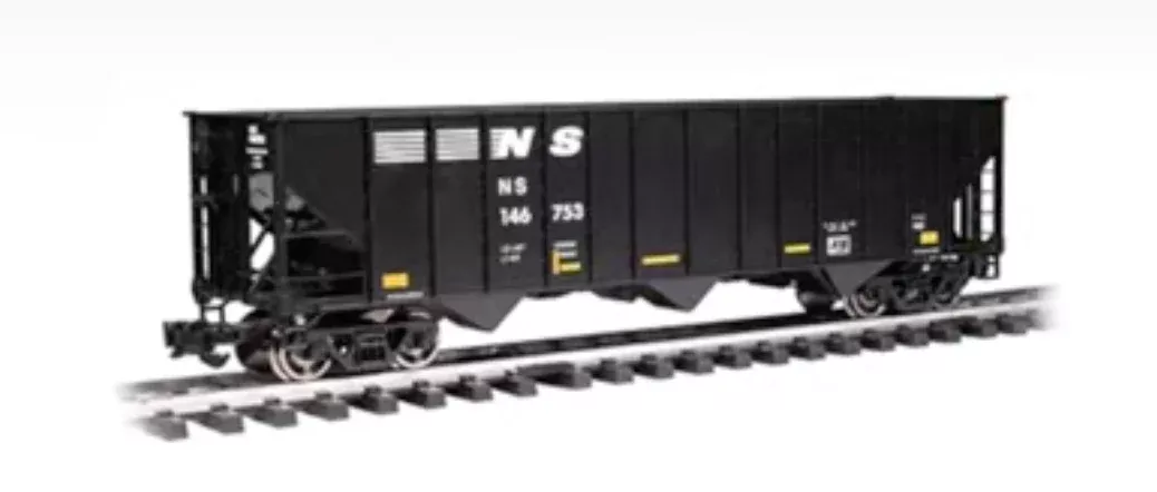 Bachmann Big Hauler 93655 G Scale (1:29) 100 Ton 3 Bay Hopper Norfolk Southern NS 146753