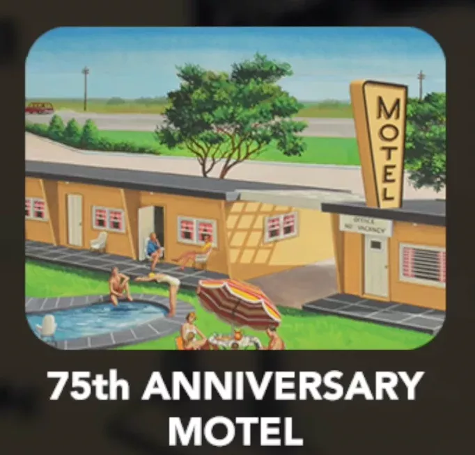 Bachmann Plasticville 45198 HO Scale 75th Anniversary Motel Kit
