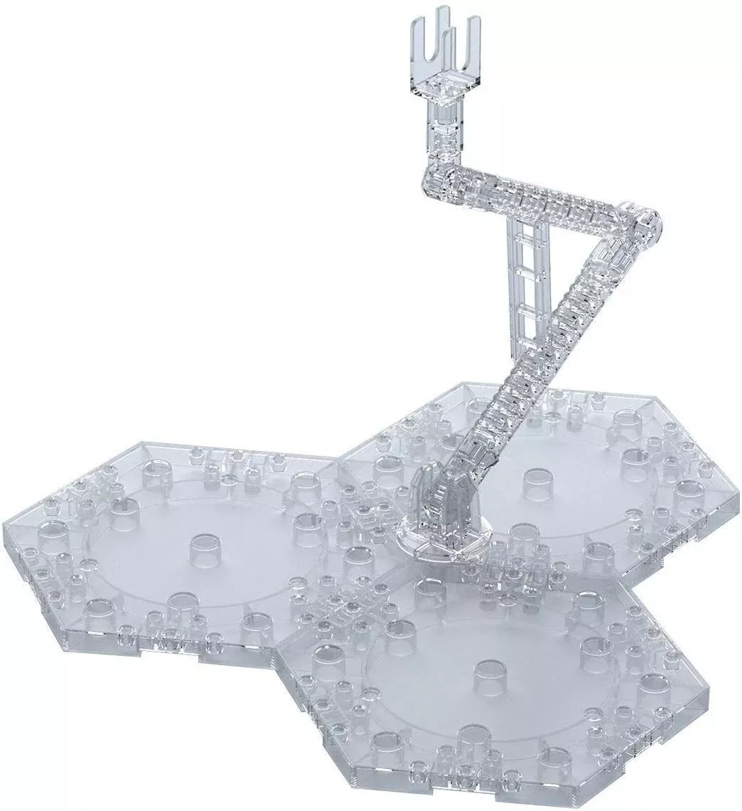 BANDAI Action Base 4 Clear For 1/100 Scale Kit