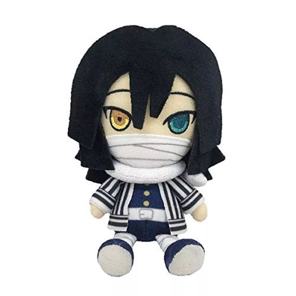 BANDAI Chibi Plush Obanai Iguro Demon Slayer: Kimetsu No Yaiba