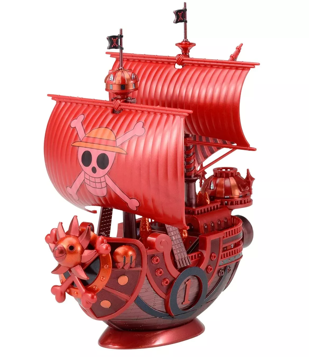Bandai One Piece Grand Ship Collection: Thousand Sunny Film Red Color Plastic Model