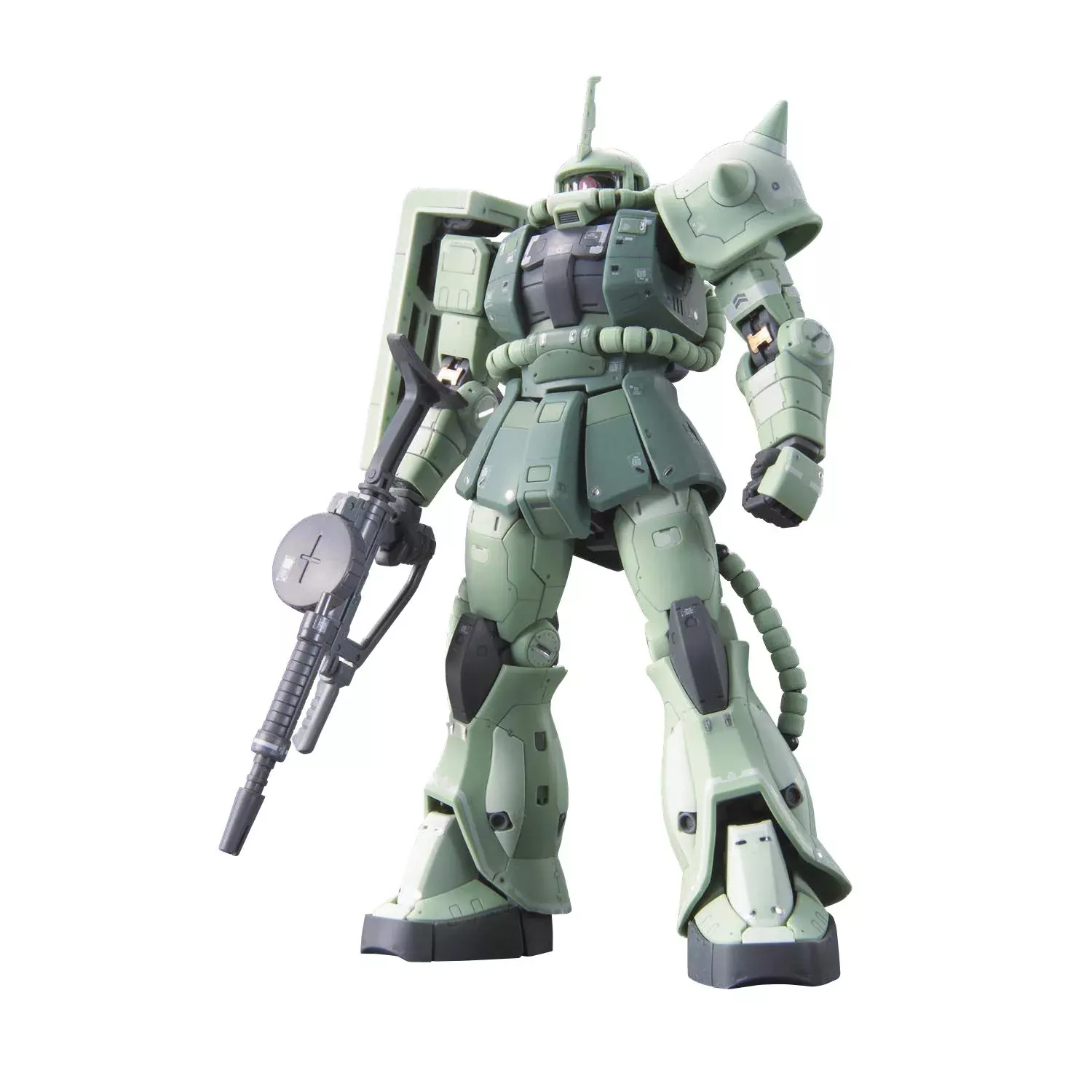 BANDAI Rg 04 Gundam Ms-06F Zaku Ii 1/144 Scale Kit
