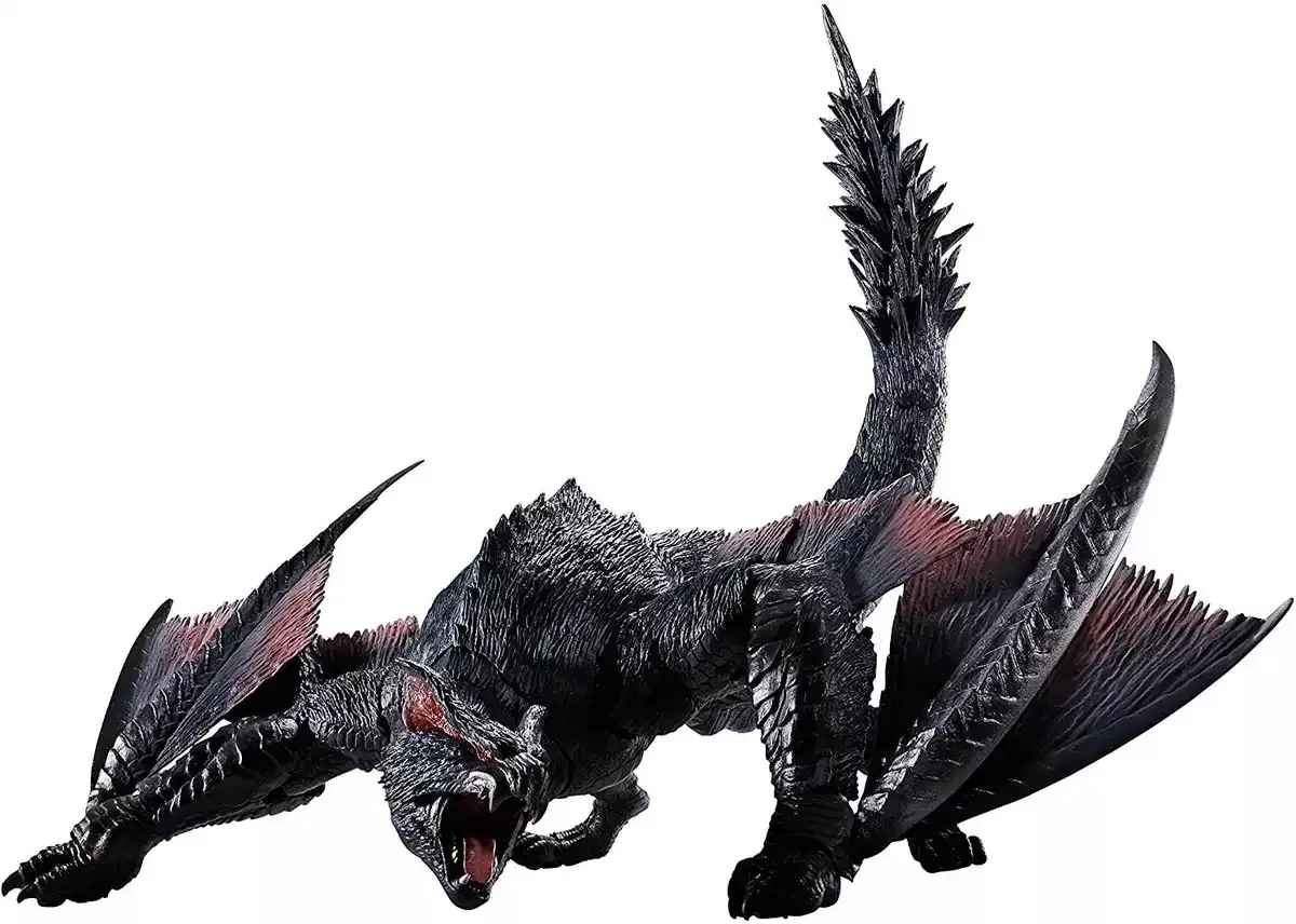 BANDAI S.H. Monsterarts Nargacuga Figure Monster Hunter World: Iceborne