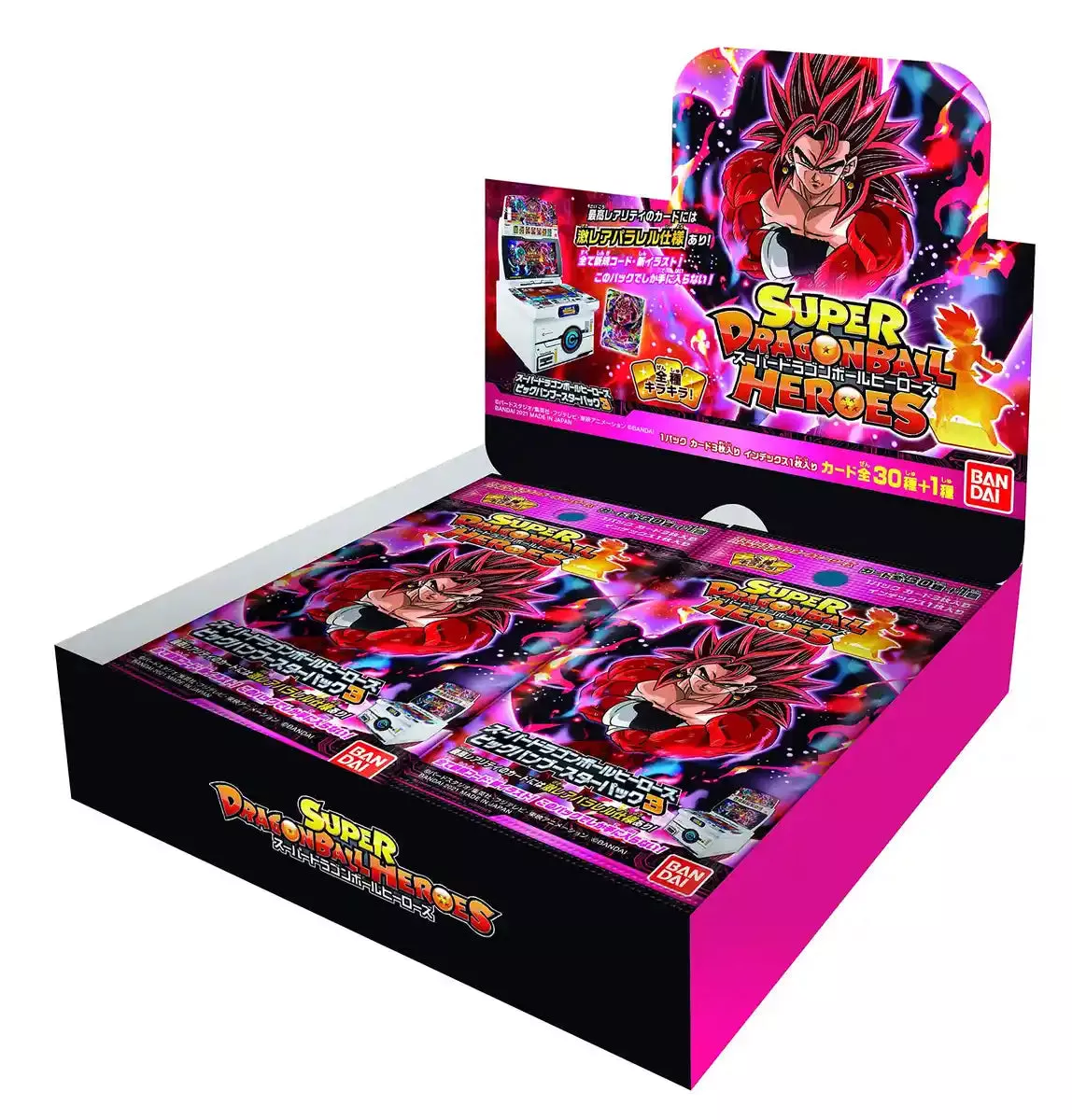 Bandai Super Dragon Ball Heroes Big Bang Booster Box 3 Booster Box