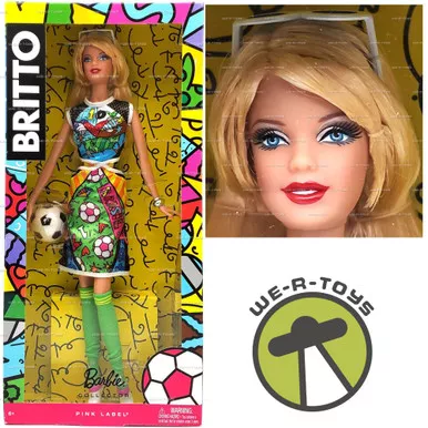 Barbie Britto Pink Label Collector Doll 2013 Mattel #BCP98