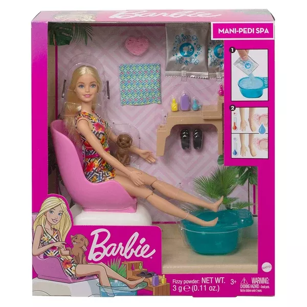 Barbie Mani-Pedi Spa Doll Set