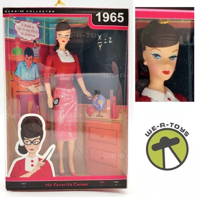 Barbie My Favorite Career 1965 Student Teacher Hallmark Ornament NRFP