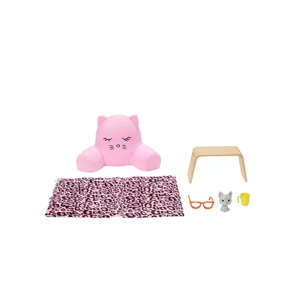 Barbie Pet Lounge Cat Pillow Accessory Set