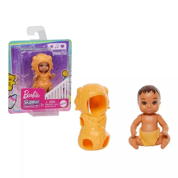 Barbie Skipper Babysitters Inc Costume Yellow Puppy Set