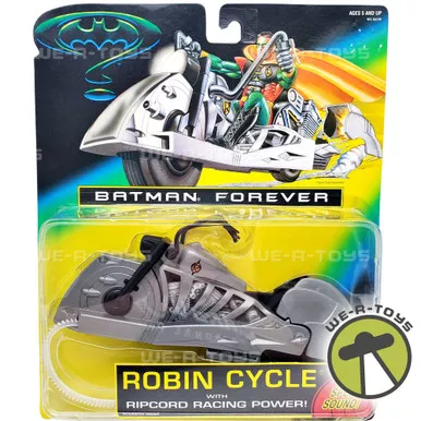 Batman Forever Robin Cycle with Ripcord Racing Power Kenner 1995 NRFP