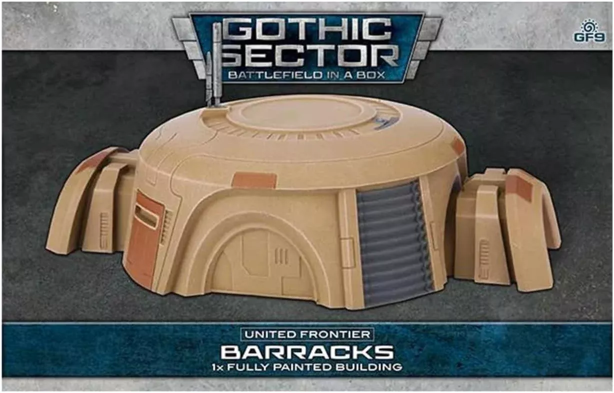 Battlefield in a Box: Gothic Sector - United Frontier Barracks