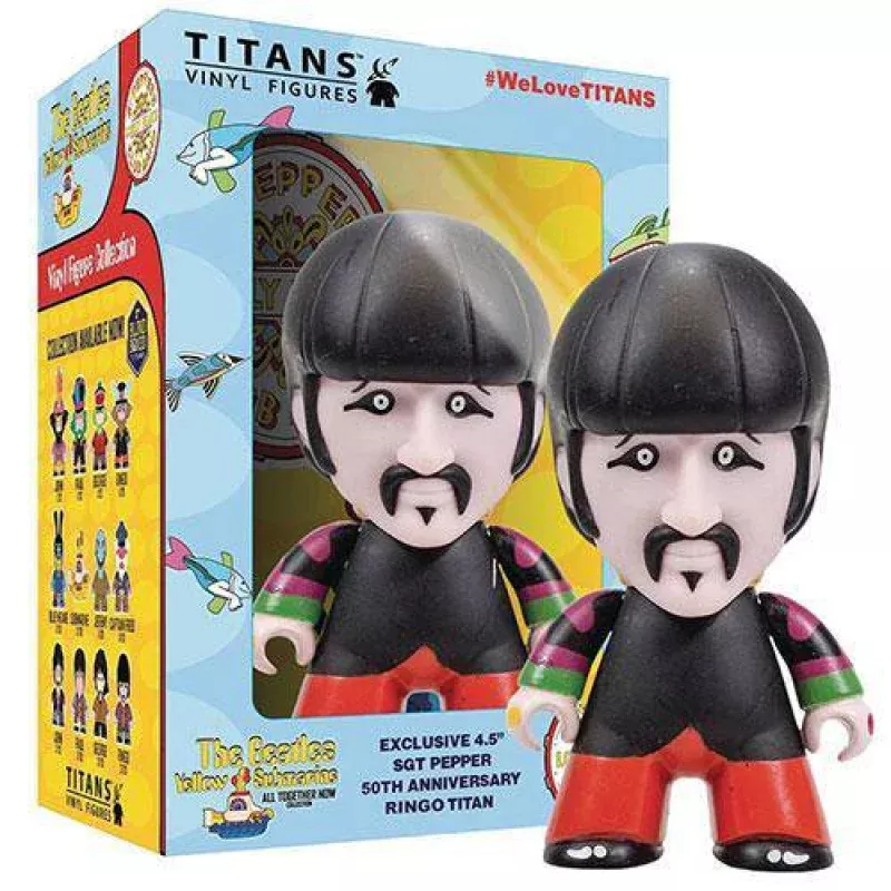 The Beatles Sgt. Pepper 50th Annyiversary Ringo 4.5-Inch Titan Vinyl Figure