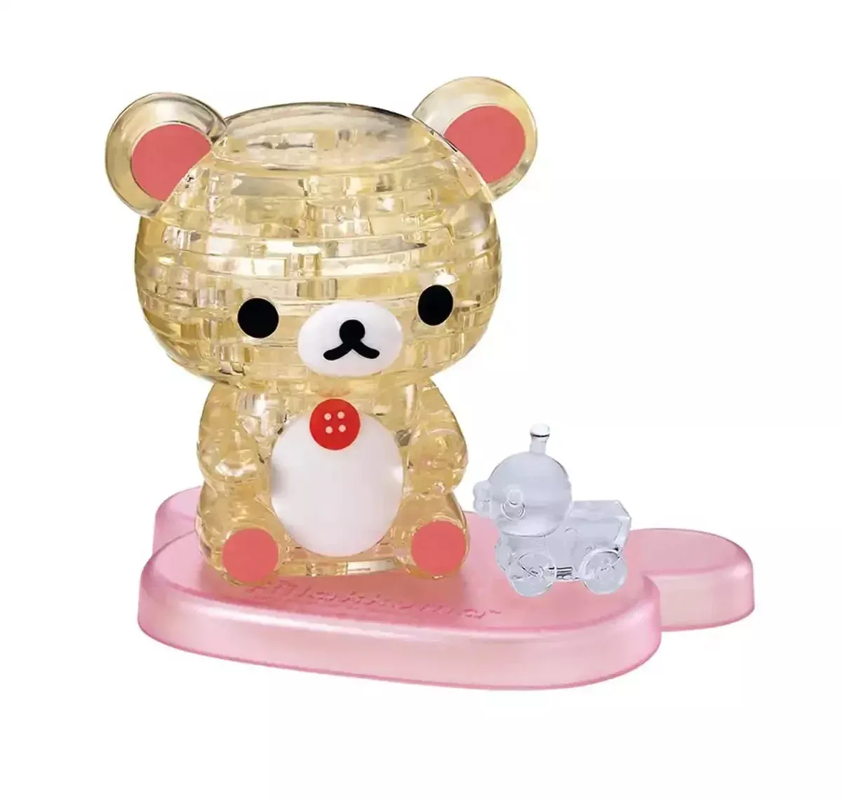 Beverly 3D Crystal Puzzle San-X Korilakkuma 37 Pieces Japanese Crystal 3D Puzzles