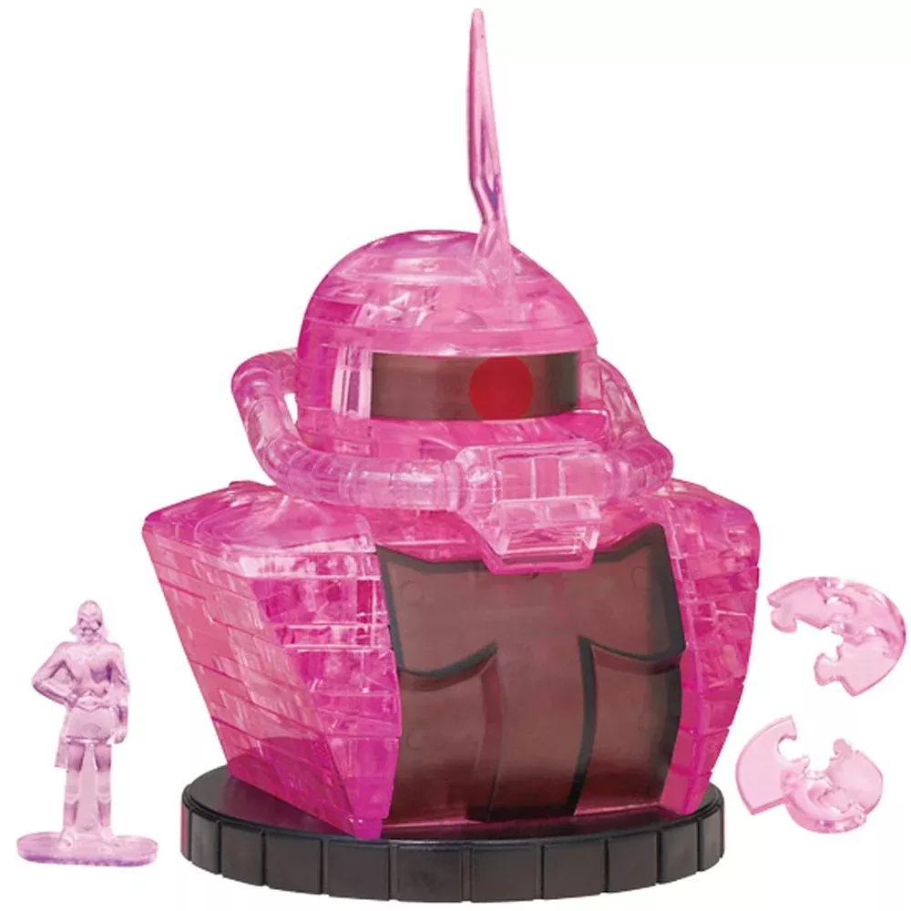 Beverly Crystal 3D Puzzle 50167 Gundam Ms-06S Zaku II (45 Pieces) 3D Gundam Puzzle