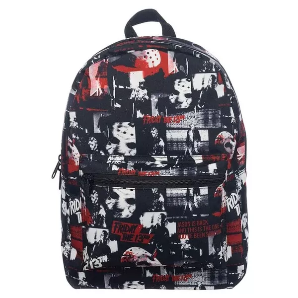 Bioworld Friday The 13th Movie Scenes Backpack