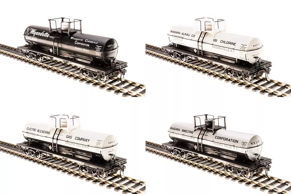 BLI (Broadway Limited Imports) 6127 6,000 Gallon Tank Private Roads #B 4 Pack