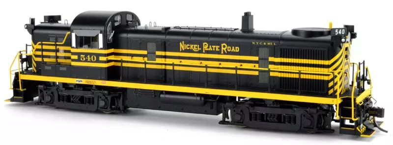 Bowser 24671 HO Scale ALCo RS-3 Diesel Locomotive Nickel Plate Road NKP 544 DCC & Sound
