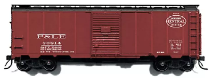 Branchline Trains 8039 HO Scale 40' AAR Boxcar Kit P&LE 30813