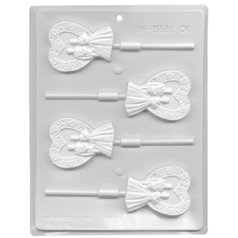 BRIDE & GROOM HARD CANDY MOLD Product #8H-15591