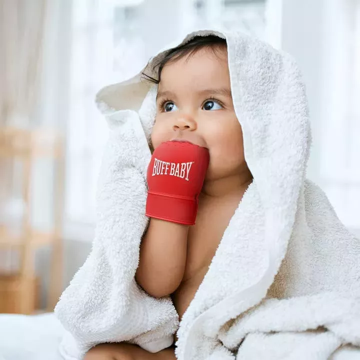 Buff Baby-Boxing Glove Teething Mitt