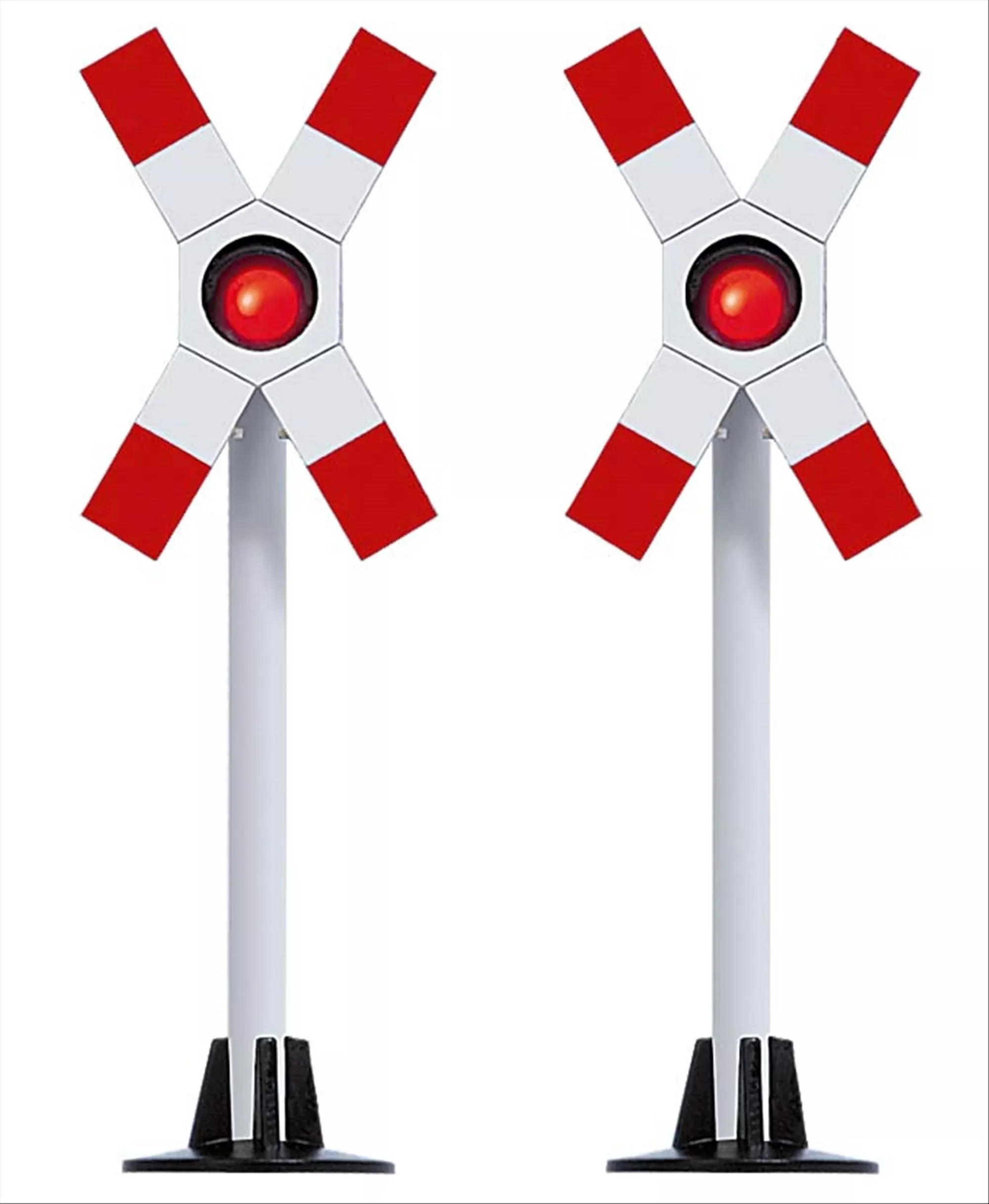 Busch 5926 TT Scale DR-Style Grade Crossing Flashers, pkg(2)