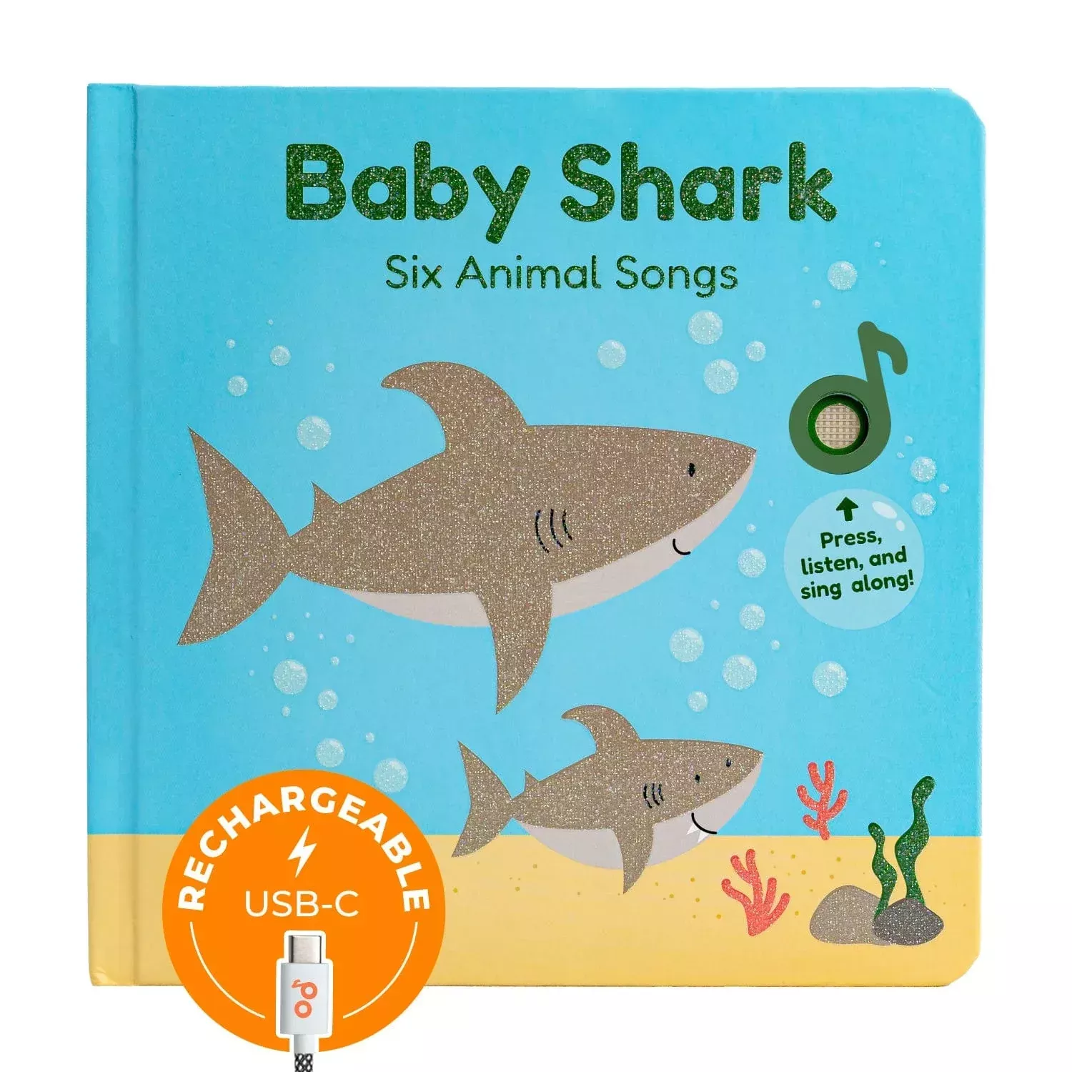 Cali’s Books SBK-EN-SRK-4 Baby Shark Nursery Rhymes