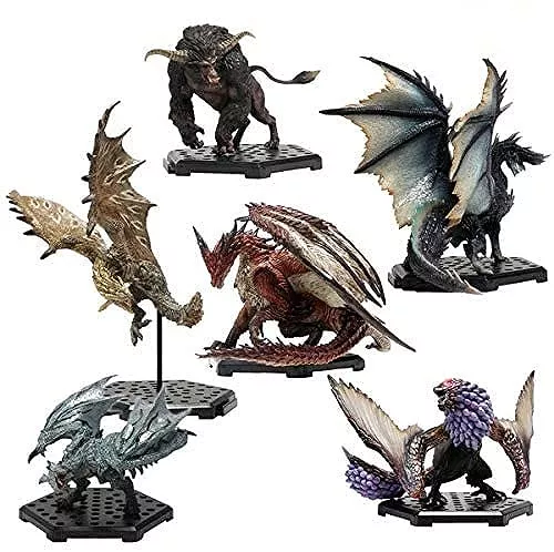 CAPCOM Figure Builder Monster Hunter Standard Model Plus Vol.18 6 Pcs + Bonus