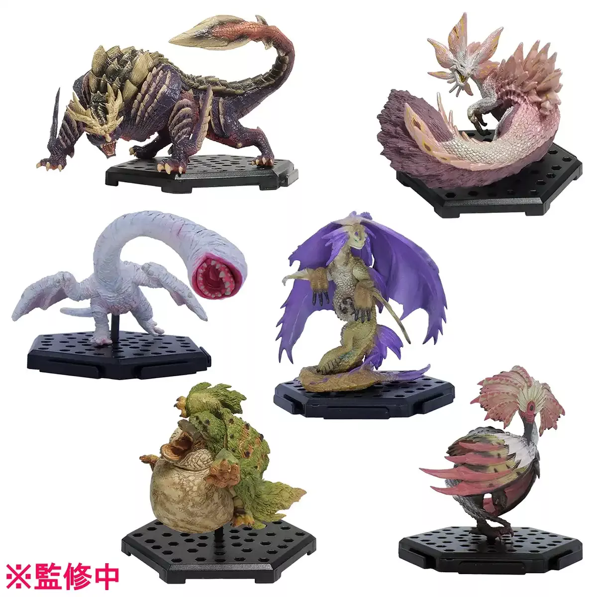 CAPCOM Figure Builder Monster Hunter Standard Model Plus Vol.19 6 Pcs + Bonus