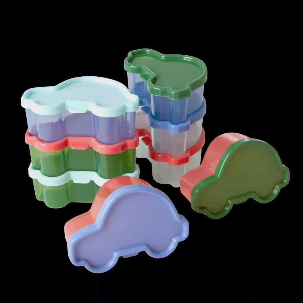 Car shaped food keepers – 8 pc in a net