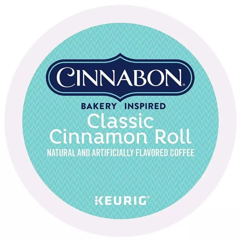 Cinnabon Classic Cinnamon Roll K-Cup Coffee