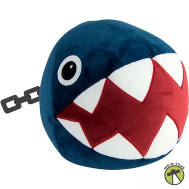 Club Mocchi- Mocchi Nintendo Super Mario Plush - Chain Chomp Plushie 15"