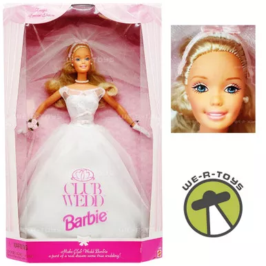 Club Wedd Barbie Doll Target Exclusive Special Edition 1998 Mattel 22360 NEW