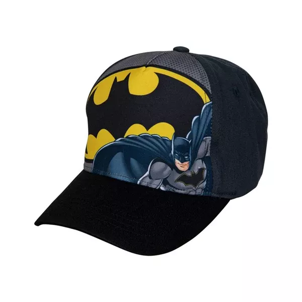 Concept One DC Batman Logo Gray Curve Brim Hat