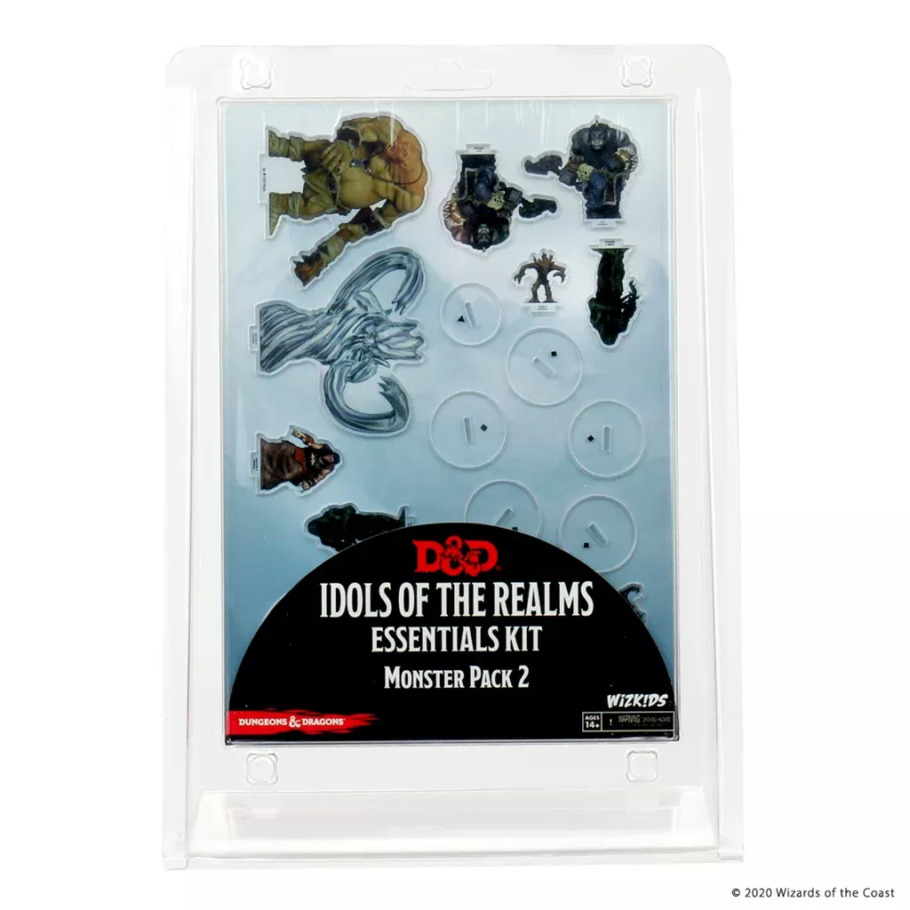 D&D: Idols of the Realms - Essentials 2D Miniatures - Monster Pack 2