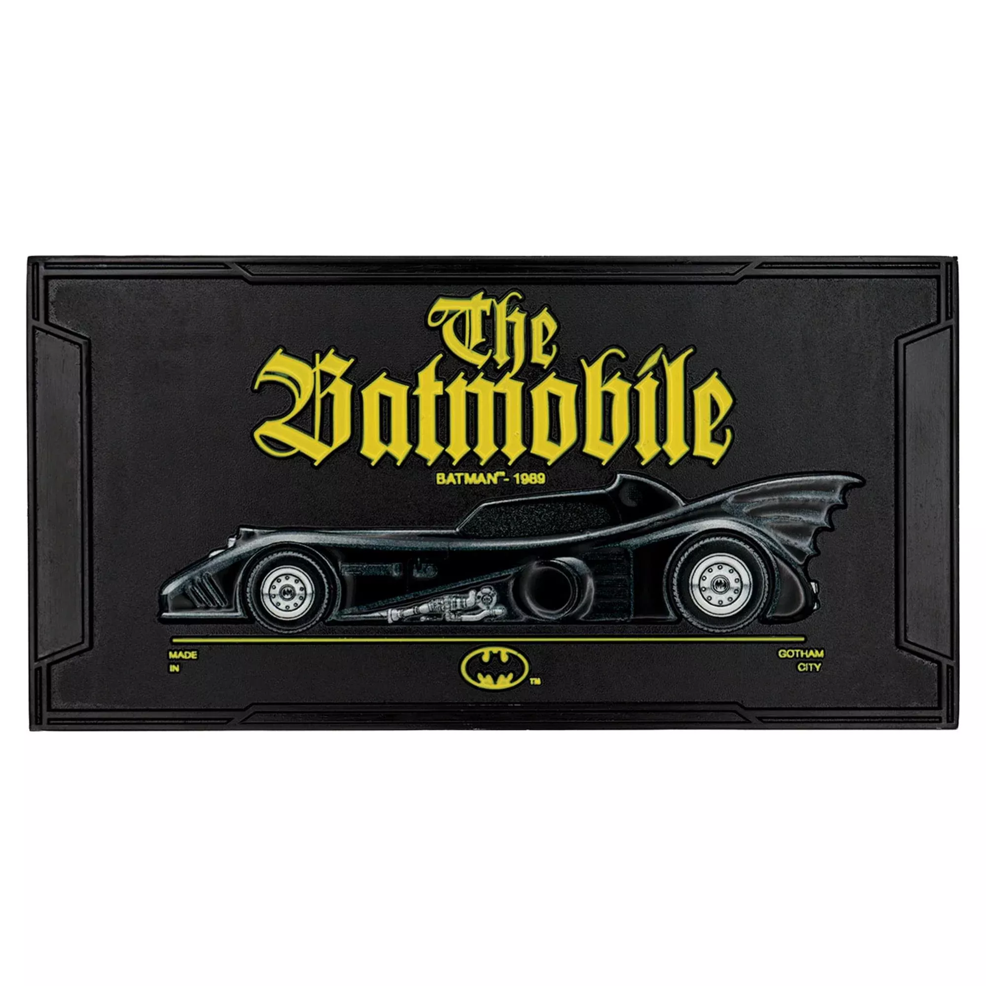 DC Comics Batman Batmobile 1989 Limited Edition Metal Ingot