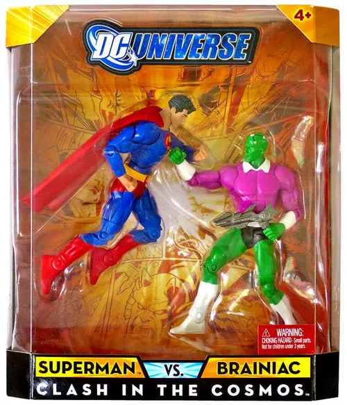 DC Universe Classics Superman vs. Brainiac Action Figure 2-Pack