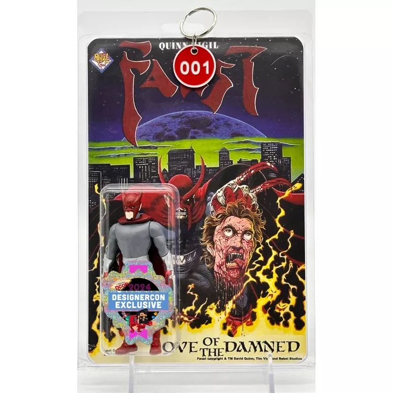 Designer Con Exclusive Faust Action Figure Limited and Numbered