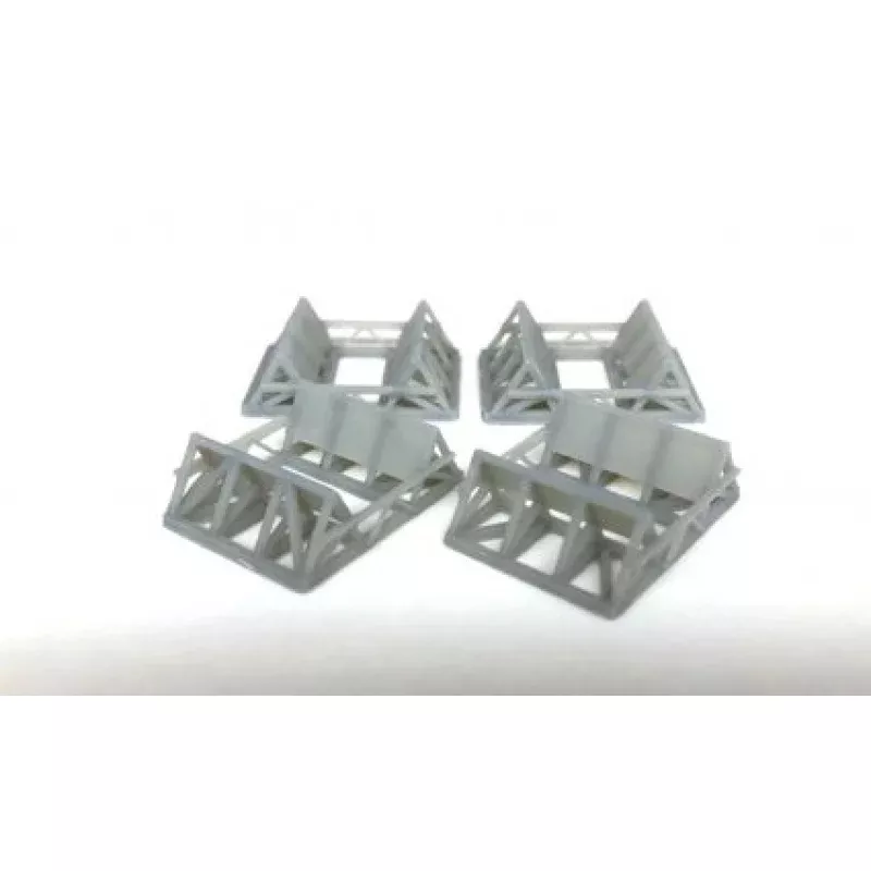 DET 007 - First Generation Coil Steel Cradle Version 1 Pack HO -