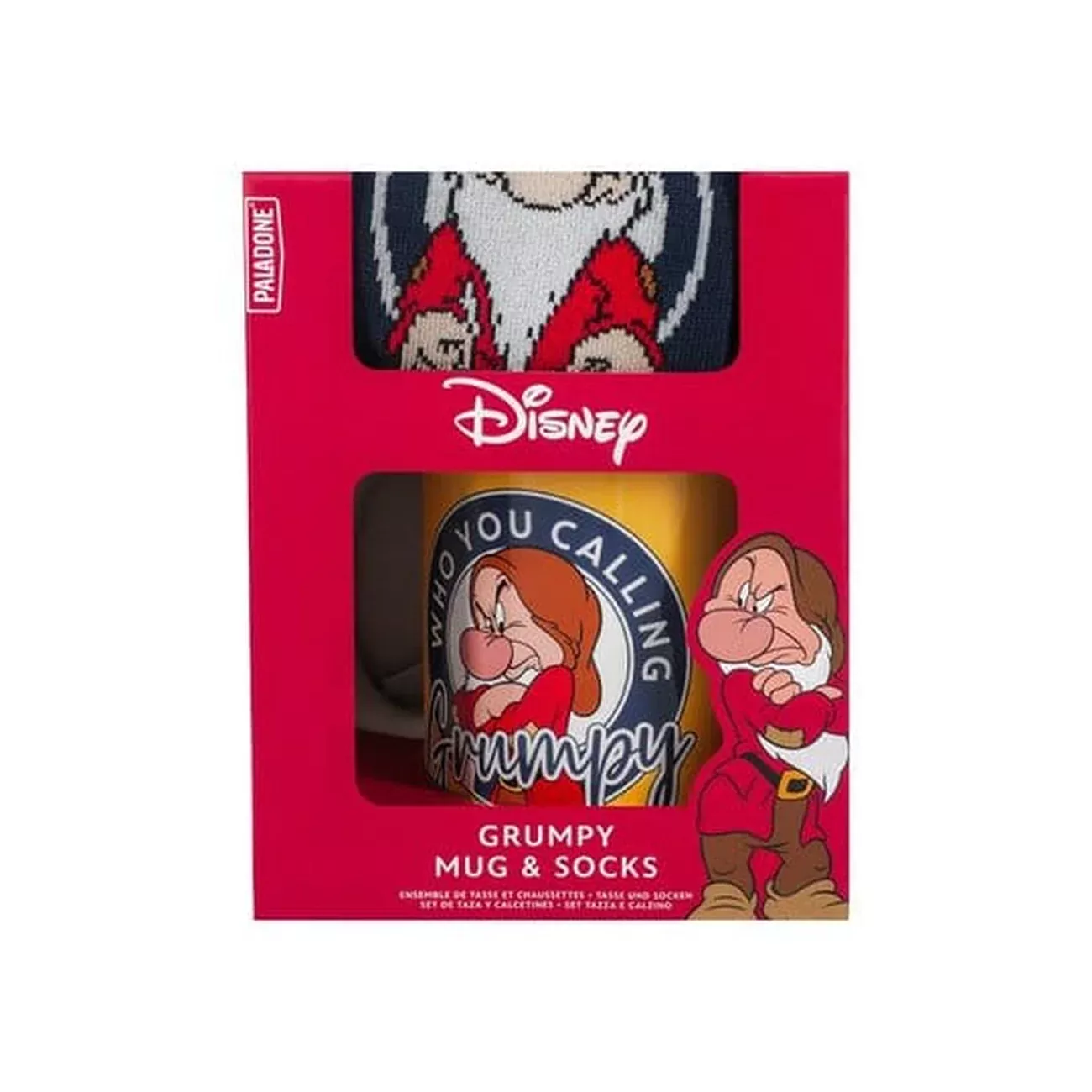 Disney Snow White Who You Calling Mug and Socks Set