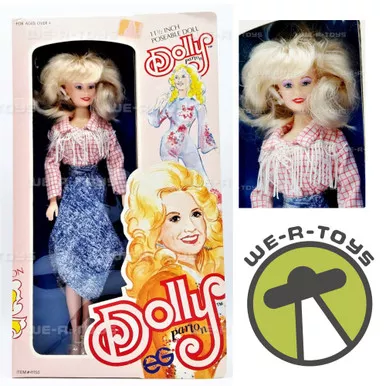 Dolly Parton 11.5" Poseable Doll Denim Skirt 1978 EG Goldberger NEW