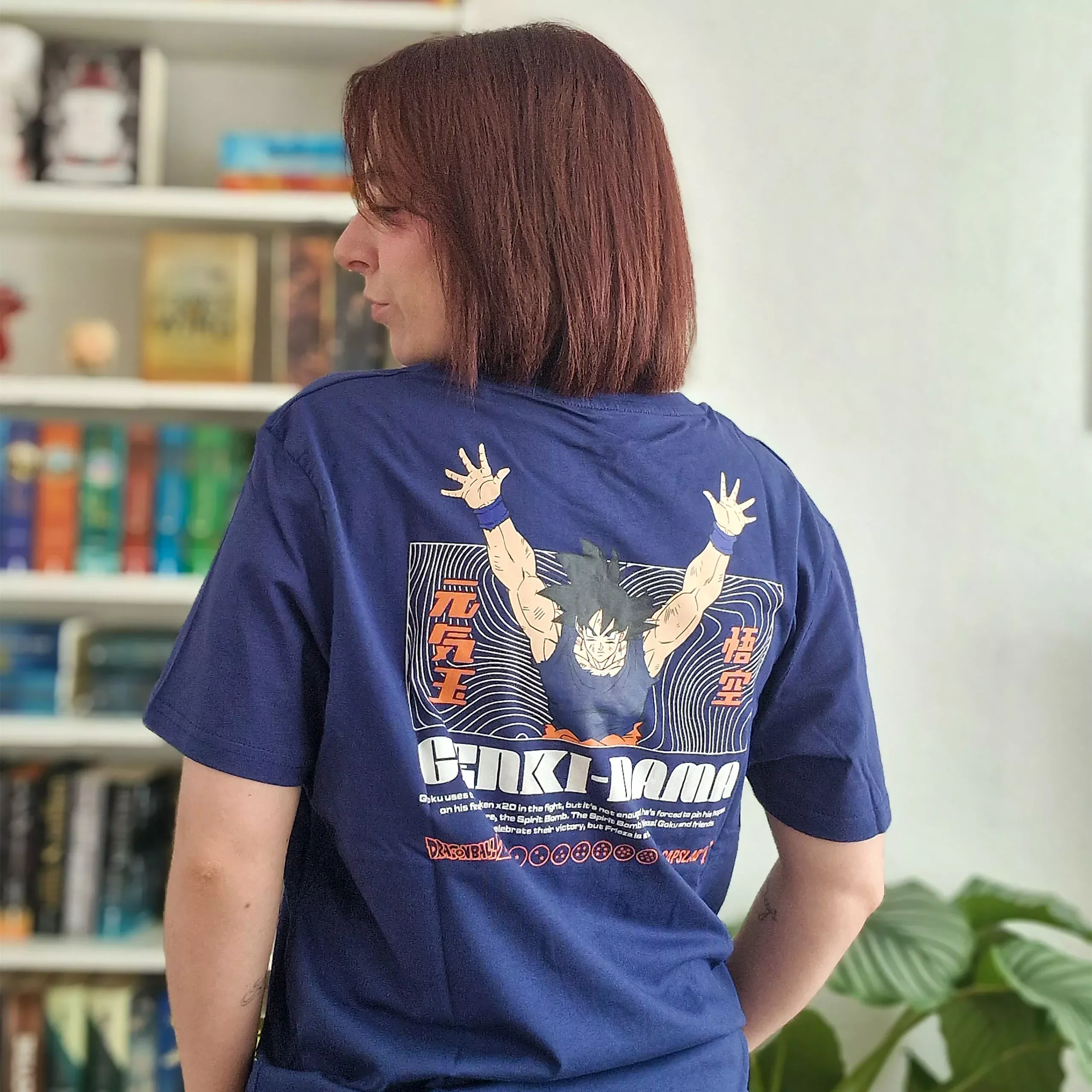 Dragon Ball Super - Genki Dama T-Shirt blue