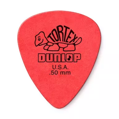 Dunlop Tortex .50mm Guitar Picks – 12 pack