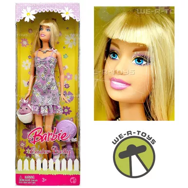 Easter Pretty Barbie Doll 2009 Mattel N8170
