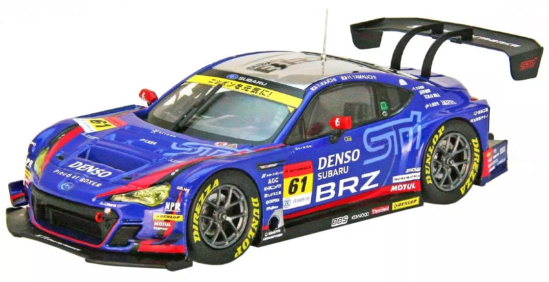 EBBRO 1/43 Subaru Brz R&D Sport Super Gt Gt300 2019 No.61
