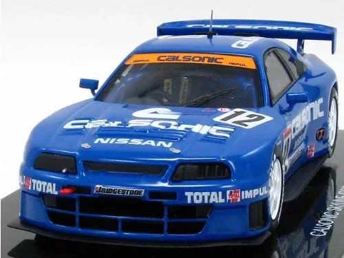 EBBRO 44192 Calsonic Skyline Jgtc 1998 Blue 1/43 Scale