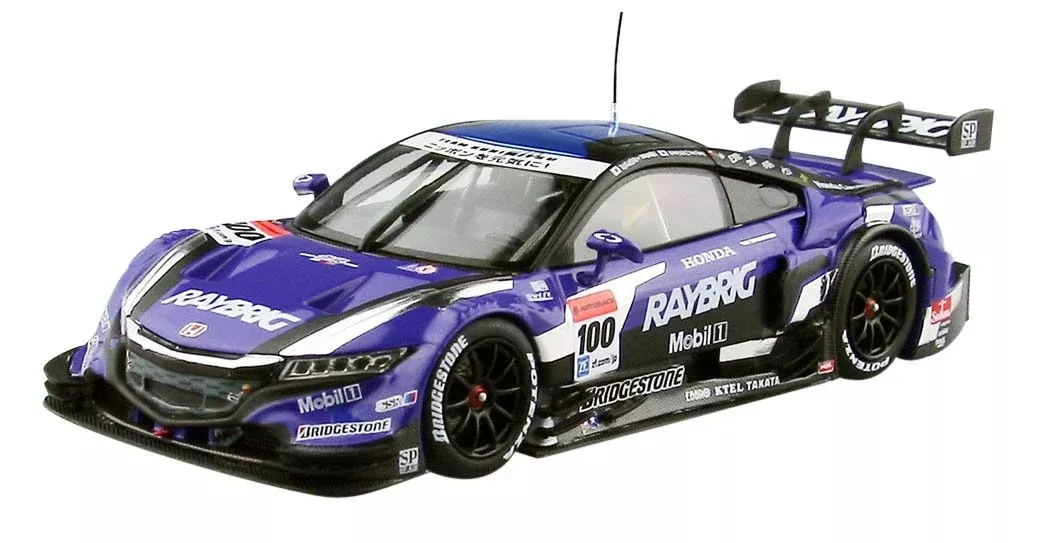 EBBRO 45071 Raybrig Nsx Concept- Gt Sgt 500 2014 No.100 Blue 1/43 Scale