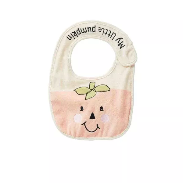 Enesco Izzy And Oliver Baby Pumpkin Bib 6008271
