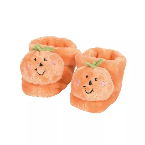 Enesco Izzy And Oliver Baby Pumpkin Booties 6008259