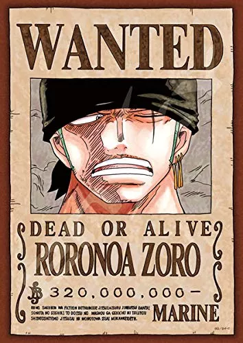 Ensky 208 Piece Jigsaw Puzzle One Piece Wanted BookRoronoa Zoro(18.2X25.7Cm)